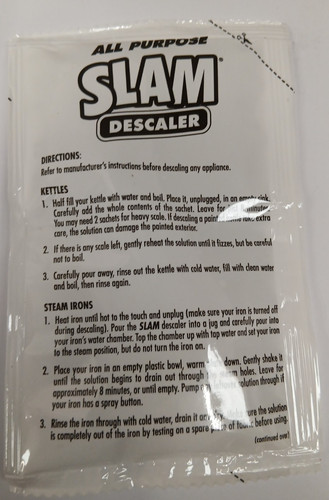 Slam descaler limescale 30ml - limescale,