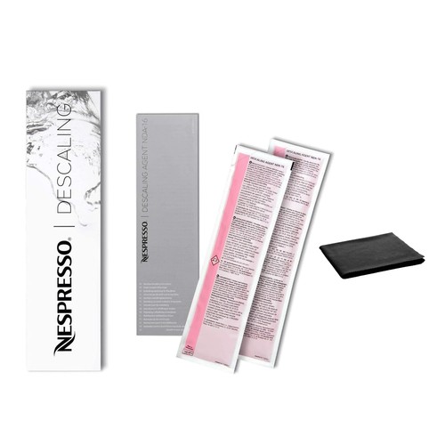 Nespresso descaling kit 2 - descaling, kit,